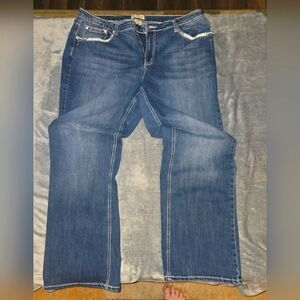 Womens Earl jeans. Strech. Size 18 W good condition.